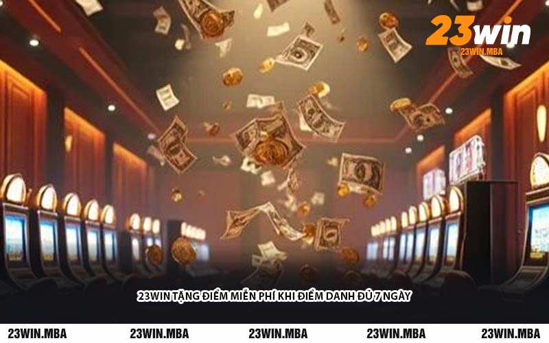 23WIN Tặng Điểm Miễn Phí Khi Điểm Danh Đủ 7 Ngày
